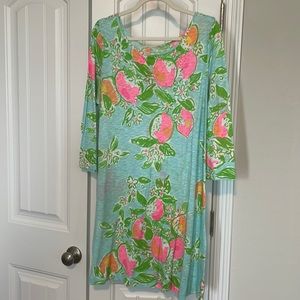 Lilly Pulitzer three quarter length sleeve dress